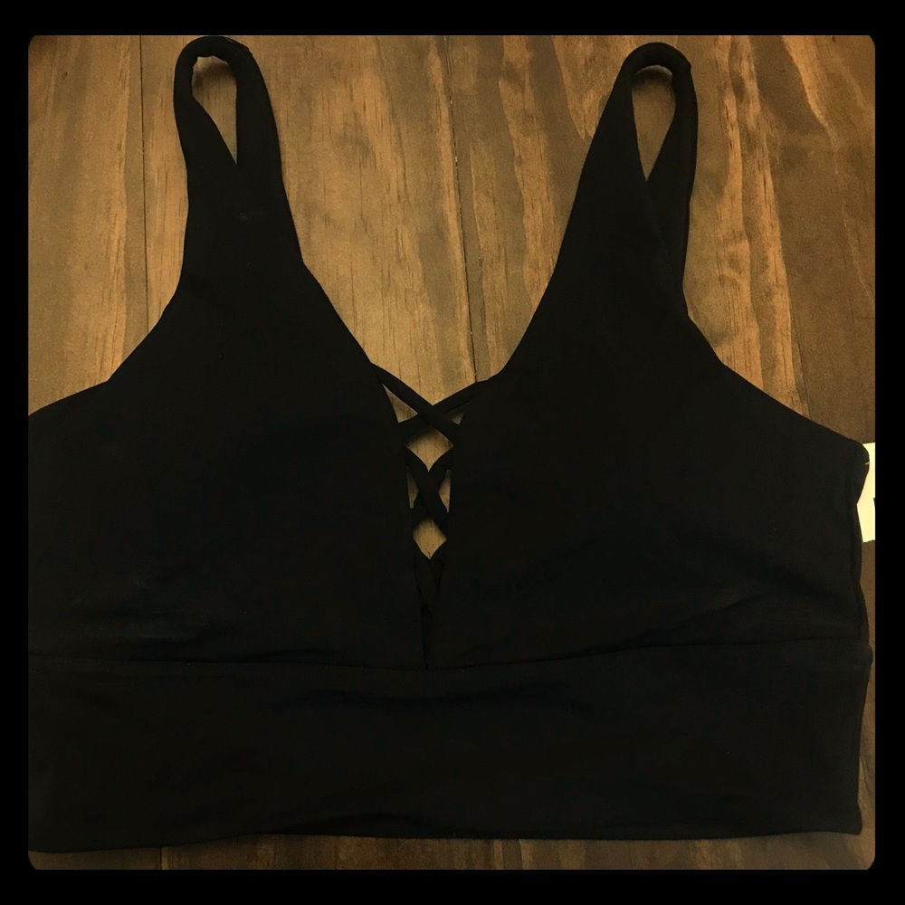 Black Gap Sports Bra - sz small